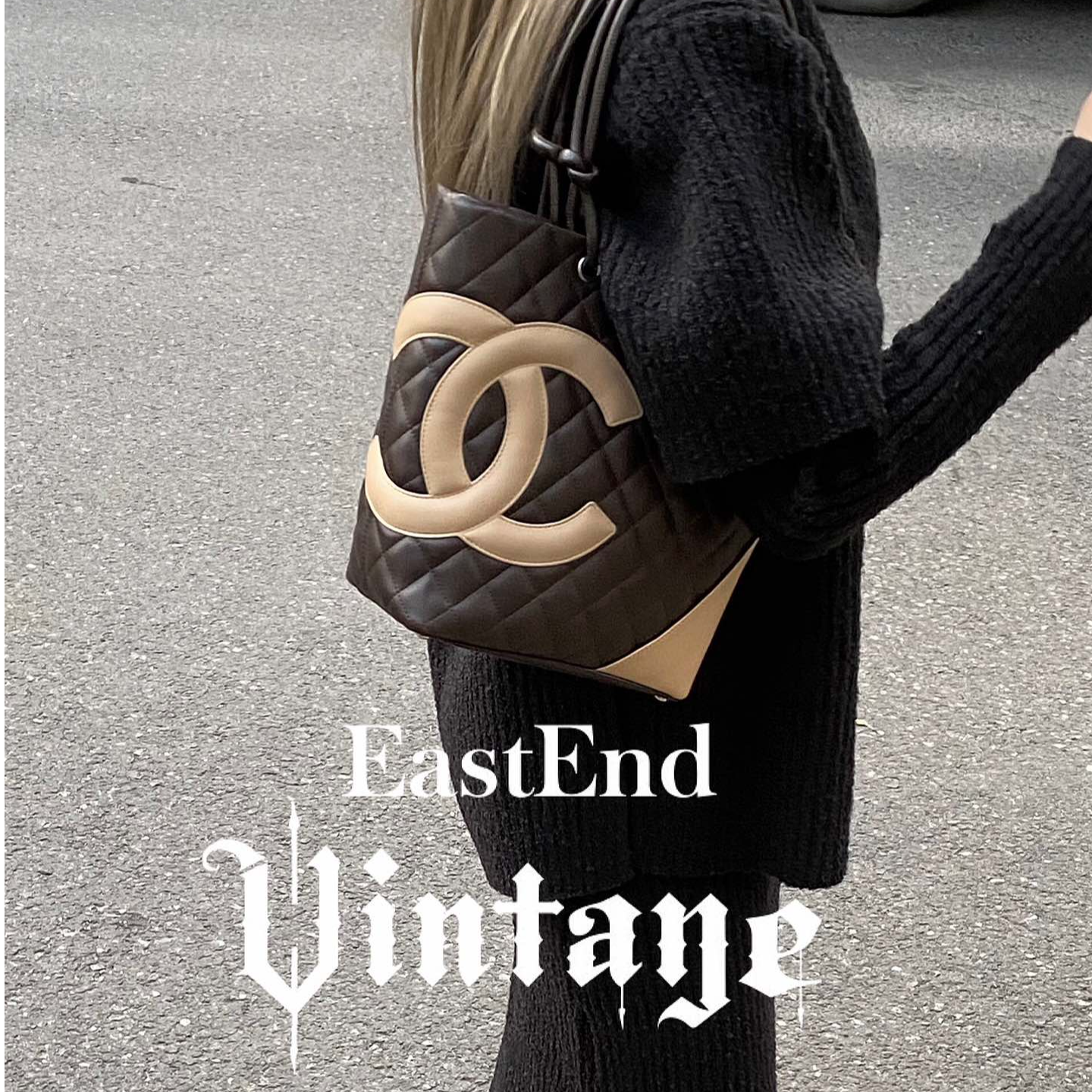 95新 Chanel/香奈儿 東区-提拉米苏中号牛皮康鹏菜篮子/13774