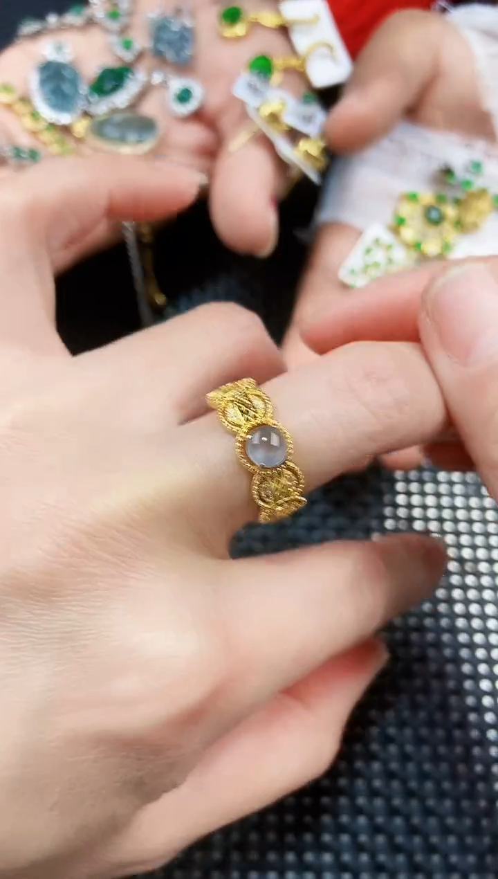 【闪购商品】翡翠戒指未镶嵌111111111