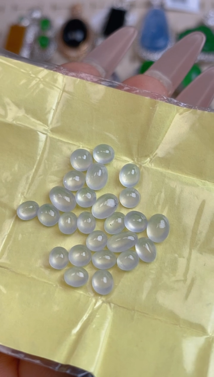 【闪购商品】定制翡翠未镶嵌翡翠裸石蛋面51