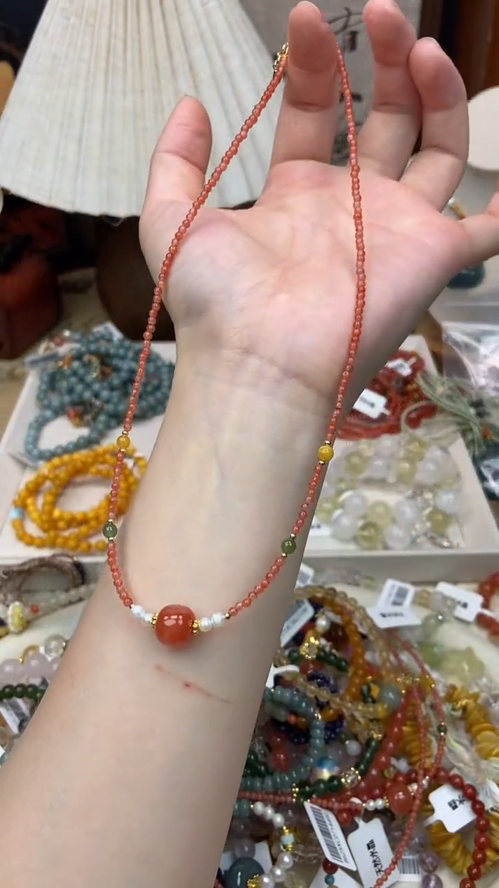 项链玛瑙未镶嵌361