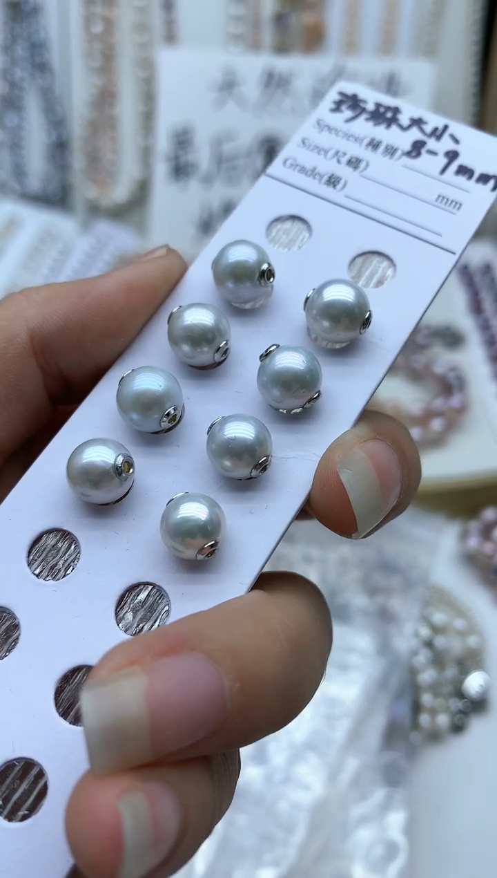 【闪购商品】淡水珍珠吊坠(不含链)银S925镶嵌多样性发其一非无暇