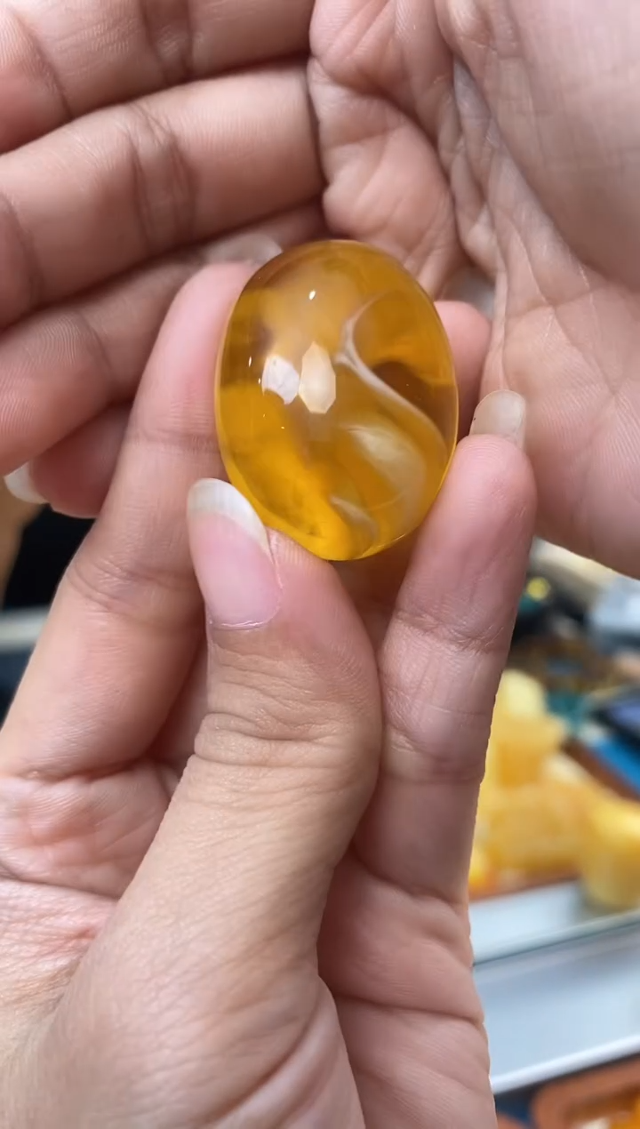 【闪购商品】琥珀裸石未镶嵌天然琥珀蜜蜡蛋面