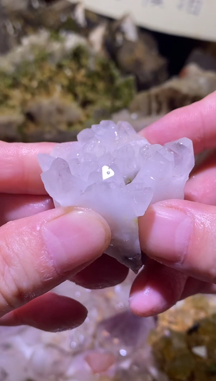 未镶嵌珠宝半成品水晶34号四川美姑超七花园水晶