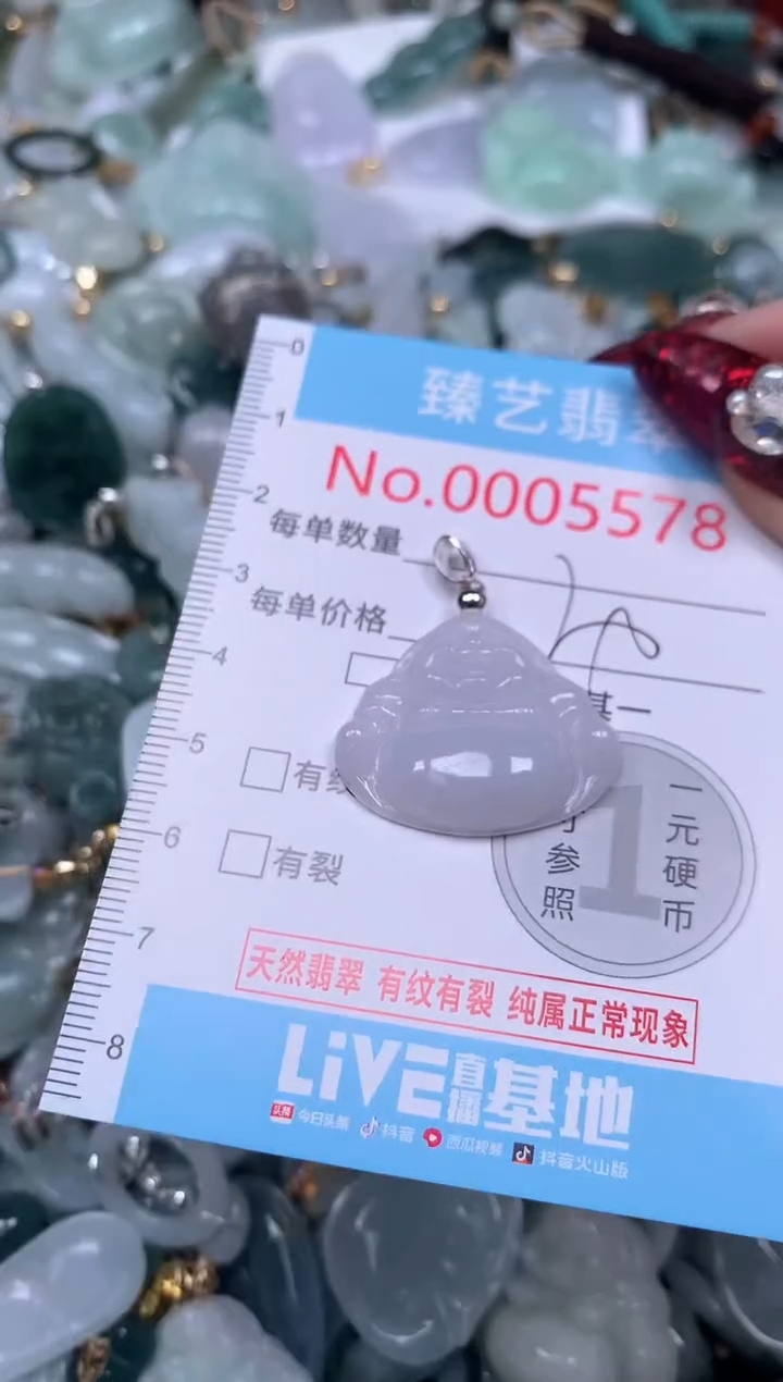 颈饰未镶嵌翡翠5578