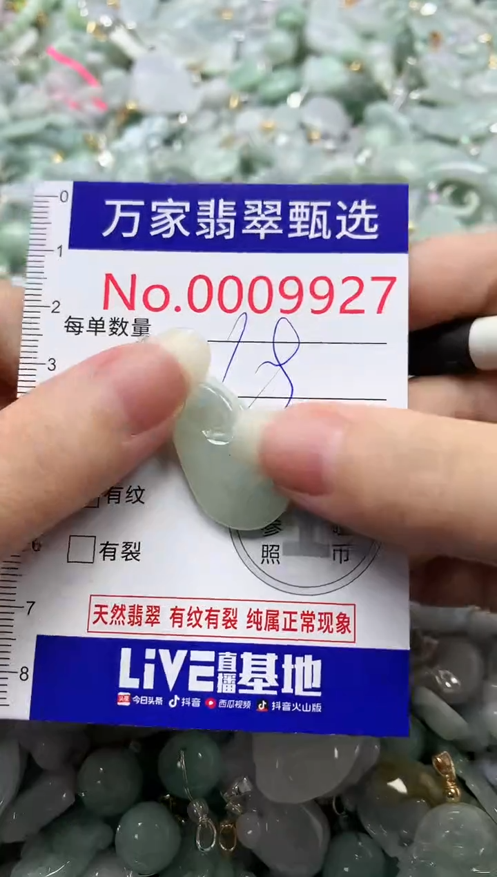 吊坠(不含链)未镶嵌翡翠9927