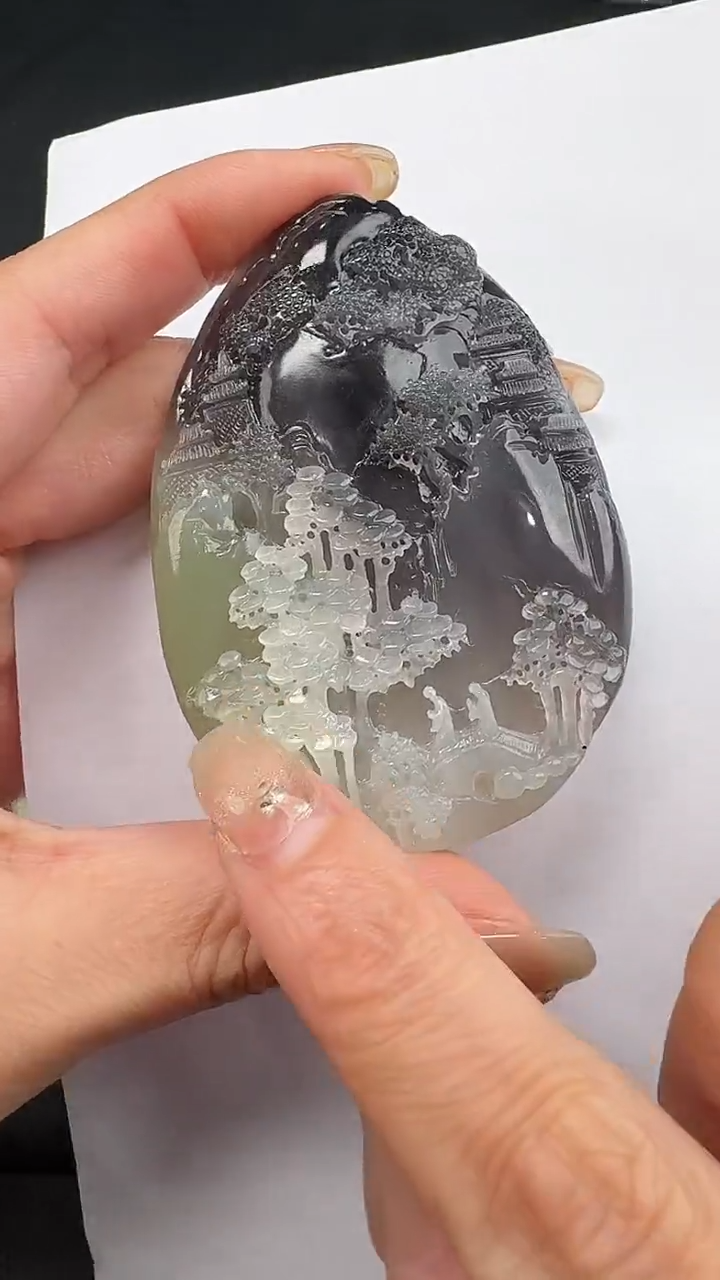 和田玉未镶嵌颈饰T95-多样性拍一发一