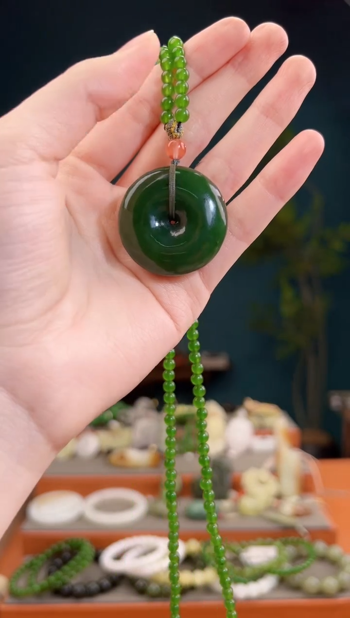 颈饰未镶嵌和田玉多样性发货 拍一单发一个