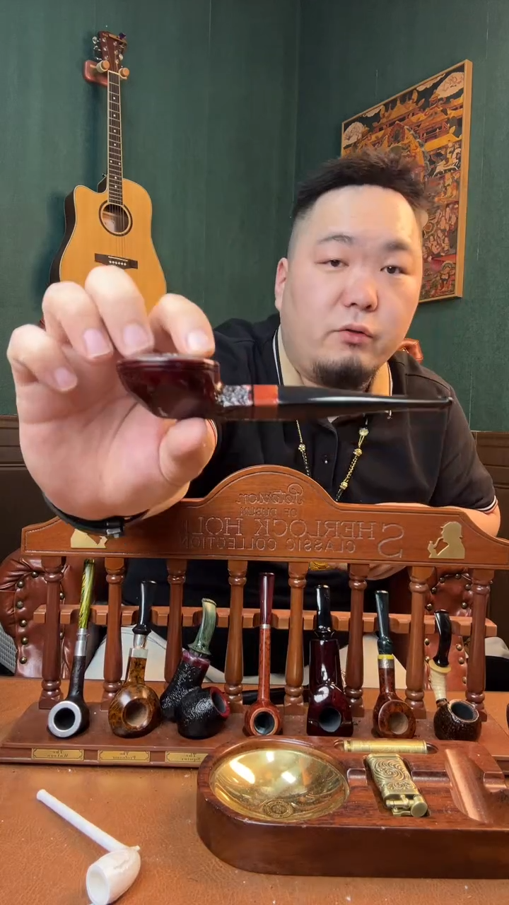 石楠木木雕款意大利进口石楠木烟斗