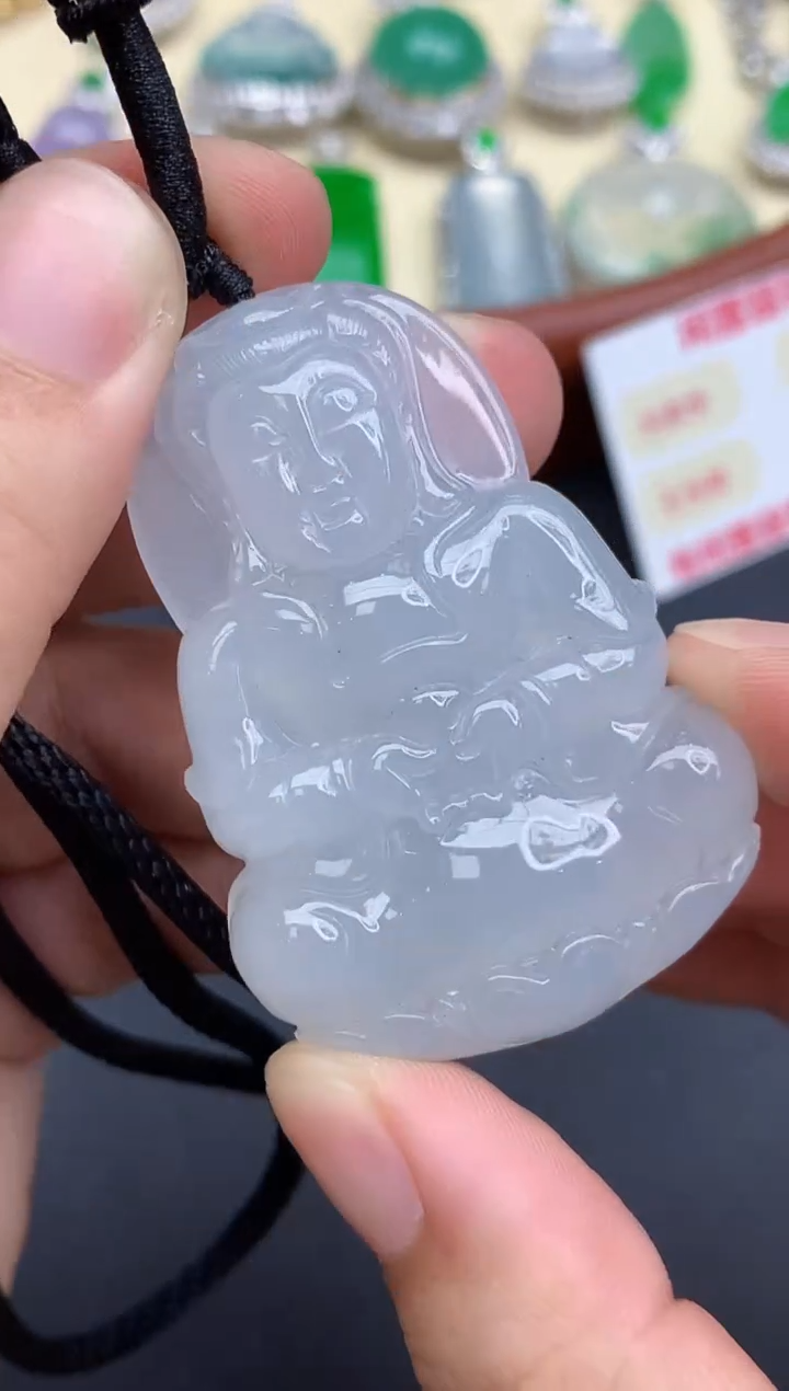 颈饰未镶嵌翡翠460-中国好珍宝