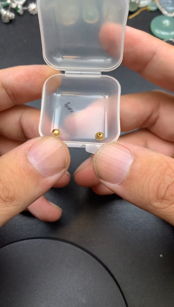 颈饰未镶嵌翡翠?***仙单珠4mm