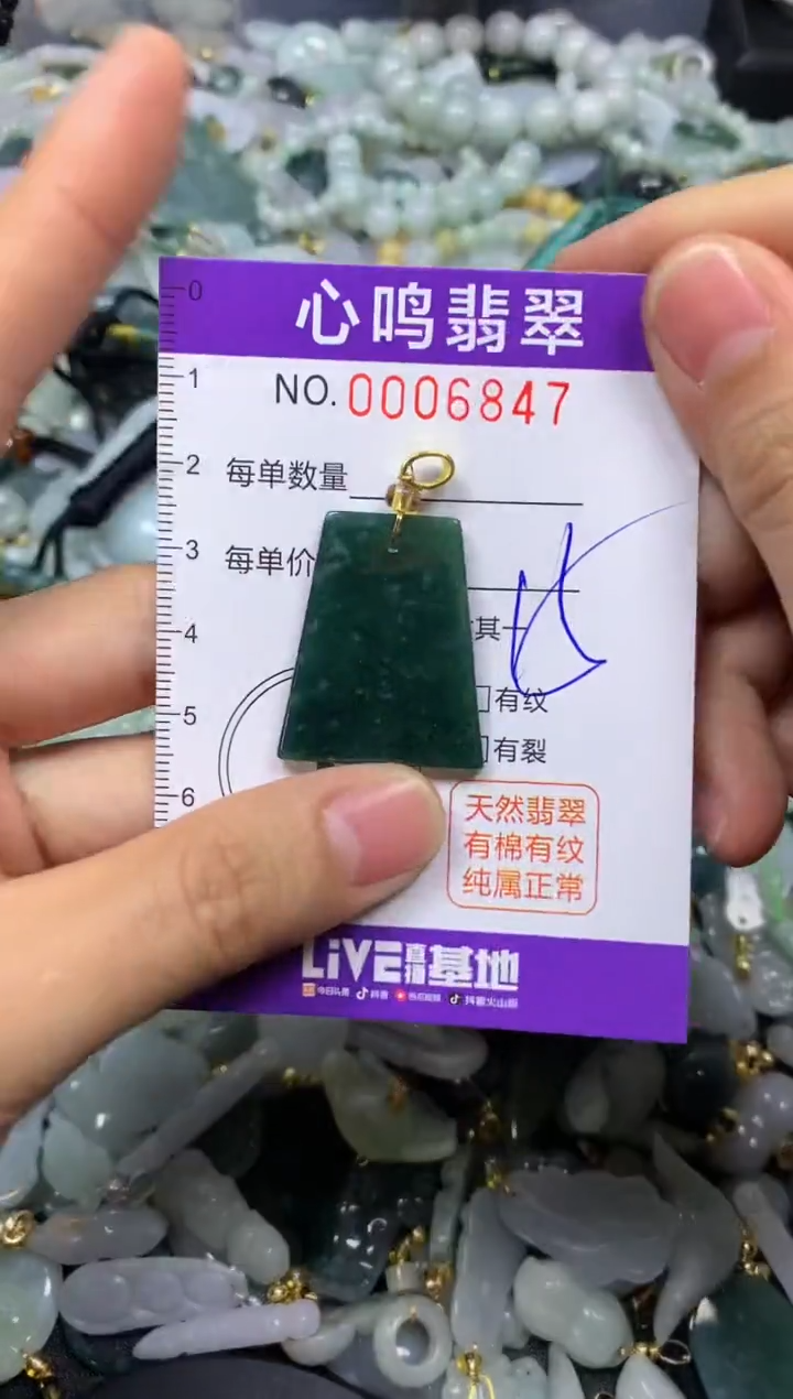 【闪购商品】翡翠颈饰未镶嵌闪购006847