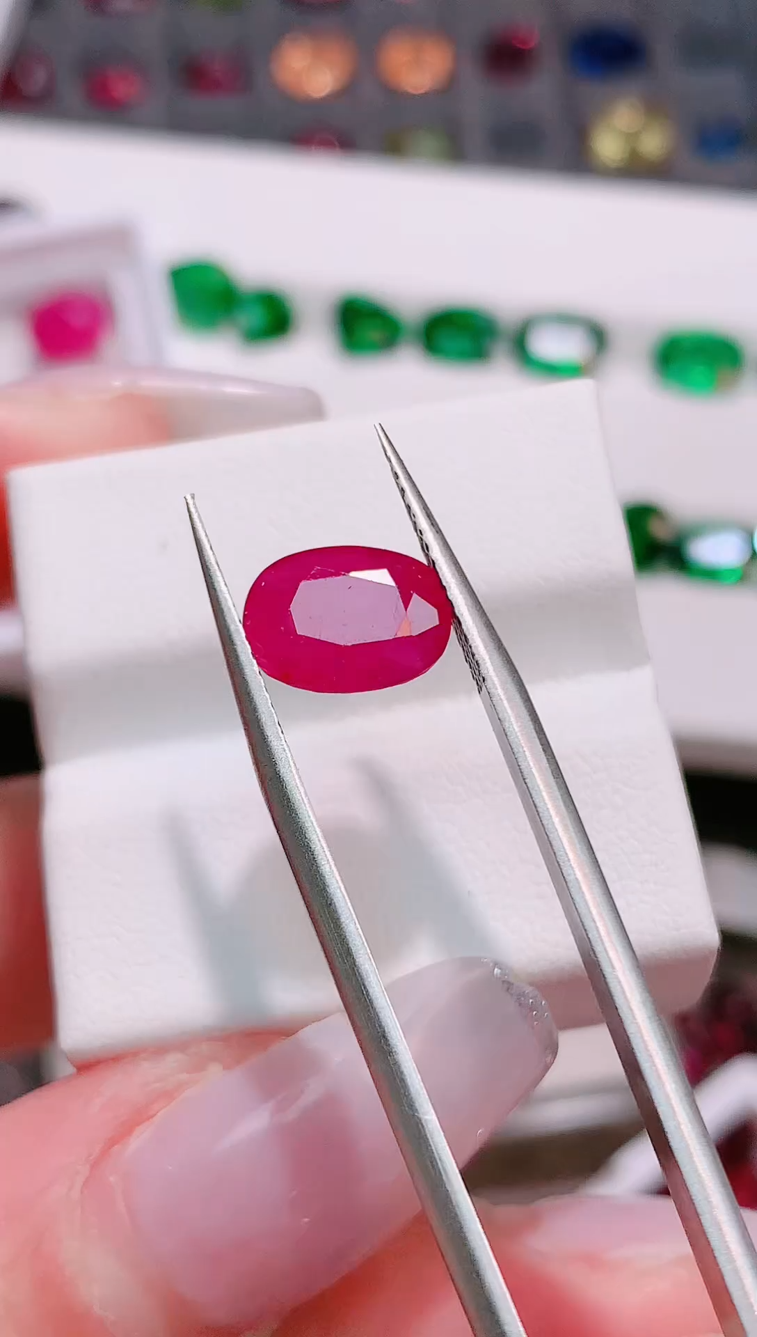 裸石红宝石3.08ct