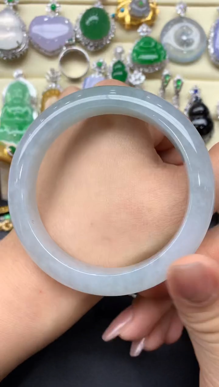 未镶嵌手镯翡翠354-中国好珍宝