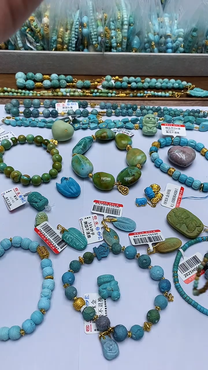 【闪购商品】绿松石项链未镶嵌341