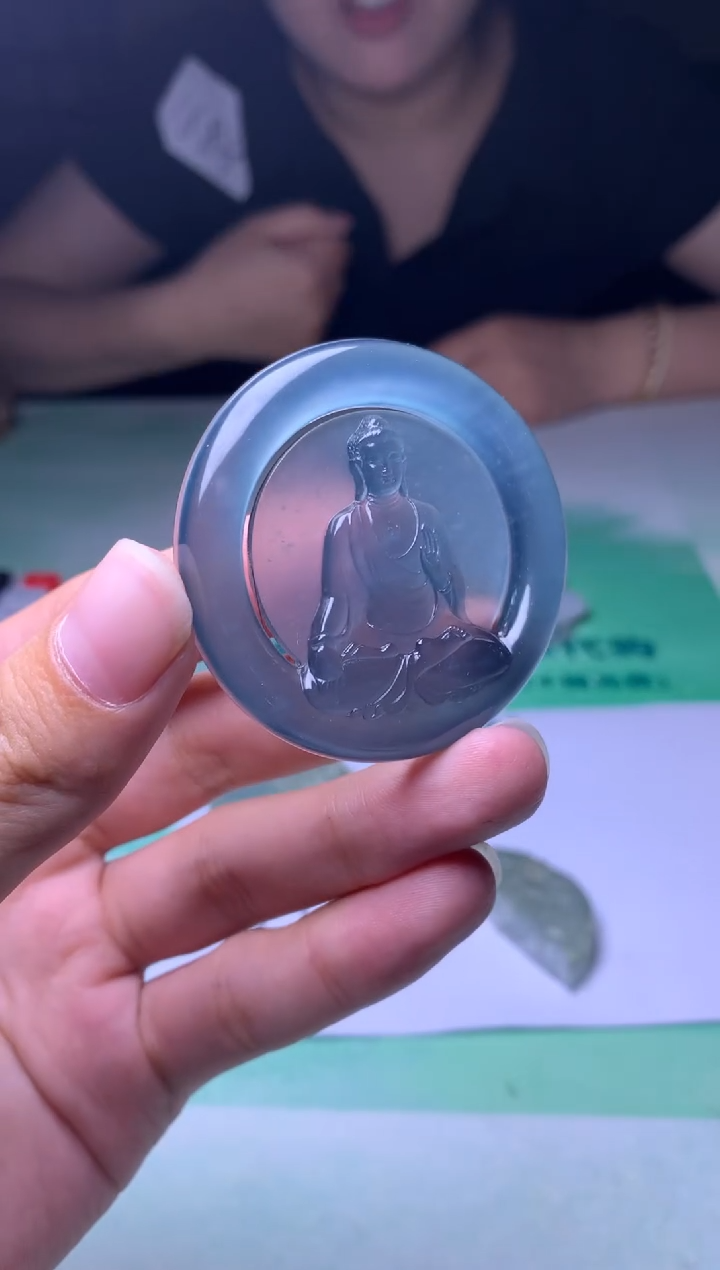 定制翡翠未镶嵌九*~毛货-不退不换
