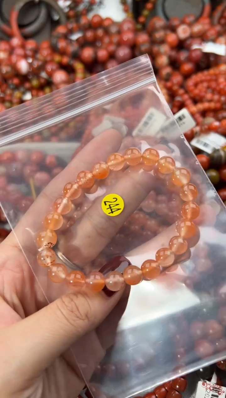 未镶嵌手串南红玛瑙8+