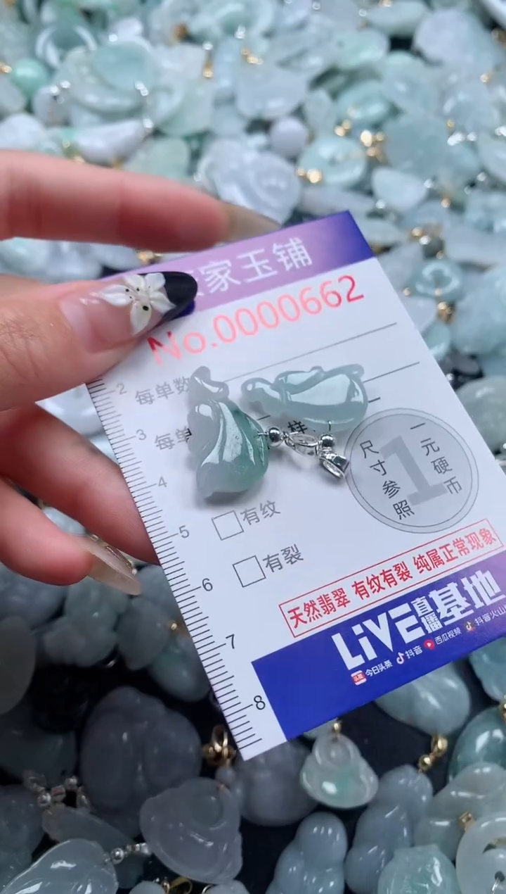 颈饰未镶嵌翡翠662