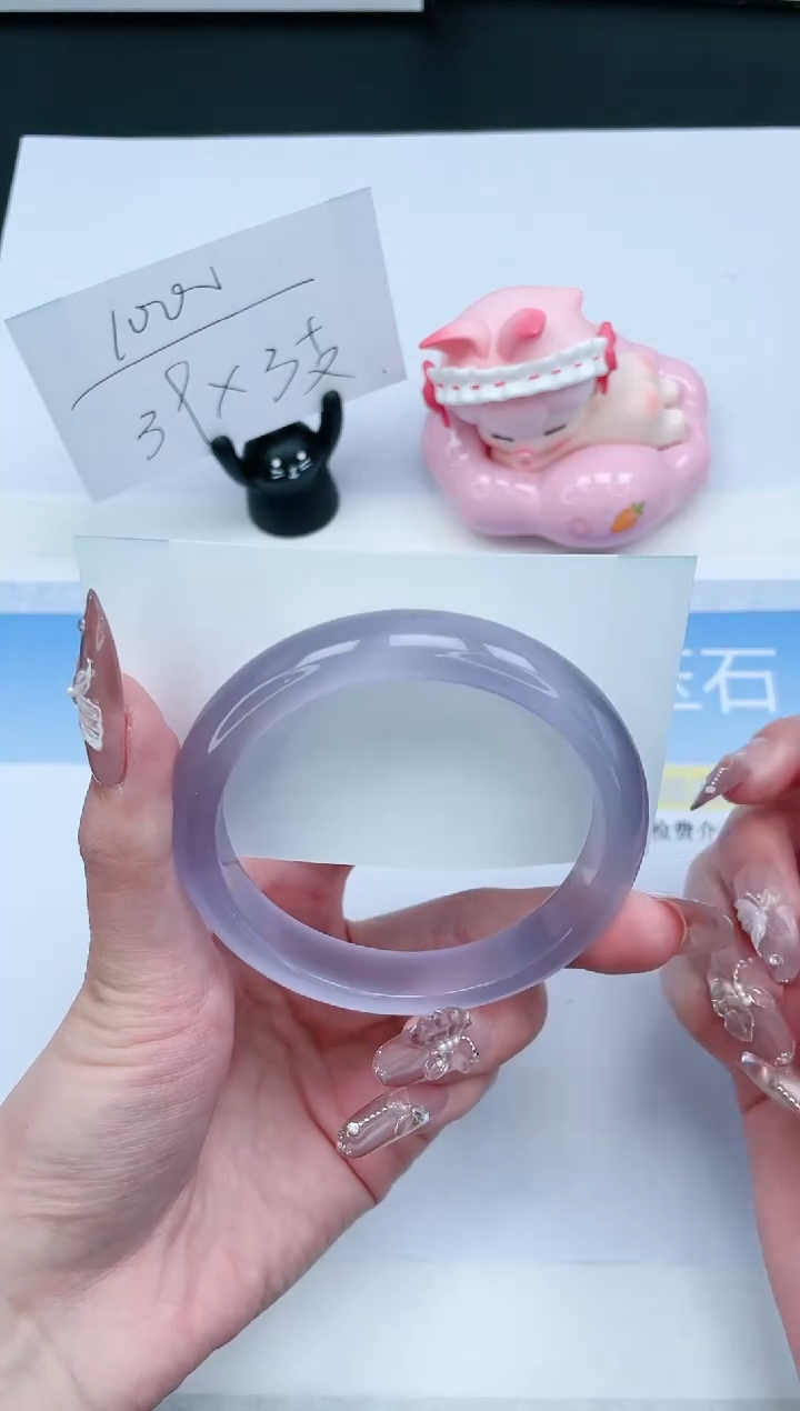 【闪购商品】石英质玉未镶嵌手镯23-59