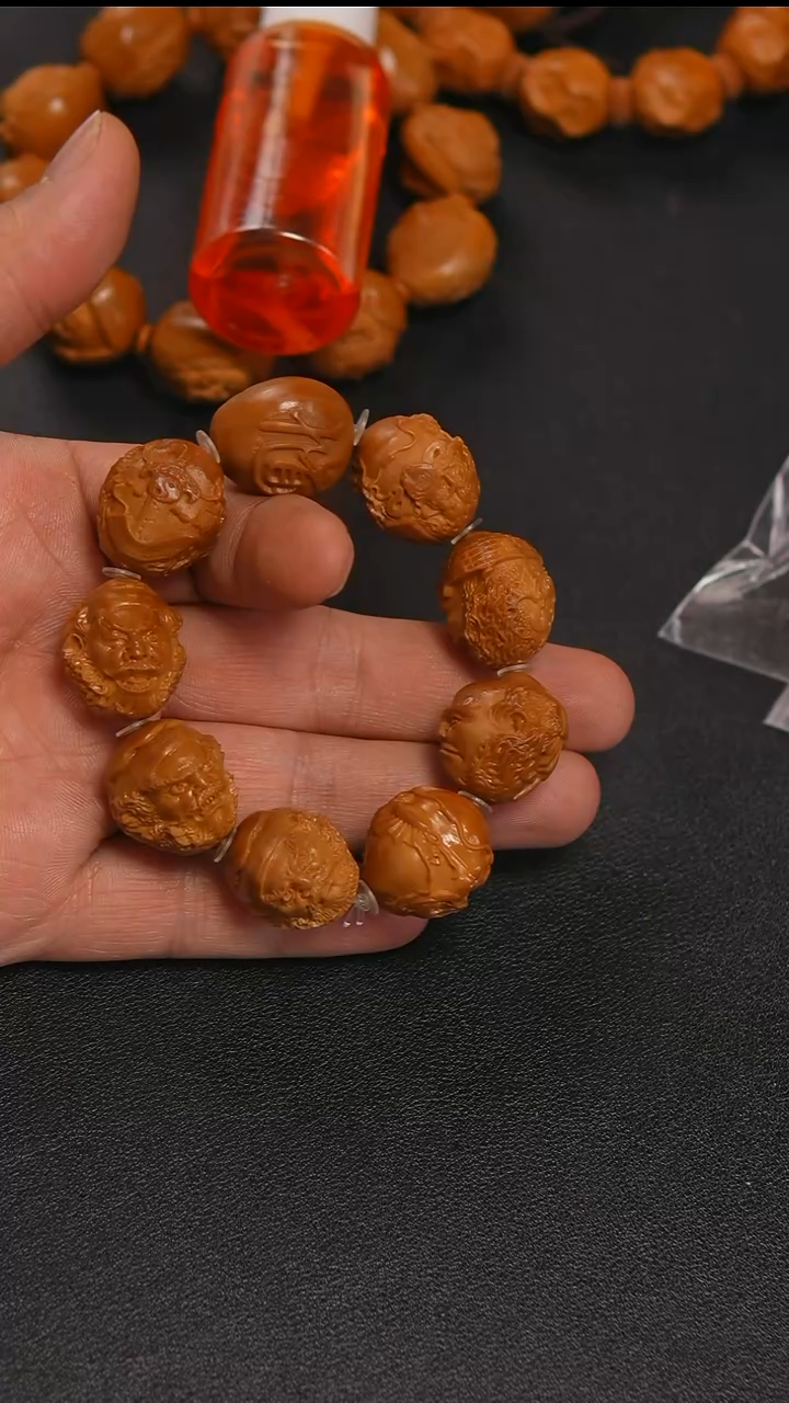 吊坠橄榄核钟馗2.0