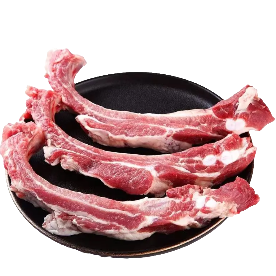 R1【今天拍明天到】顺丰包邮5斤猪排整根冻好 小骨配称含2%脆骨含量25%脊骨含量