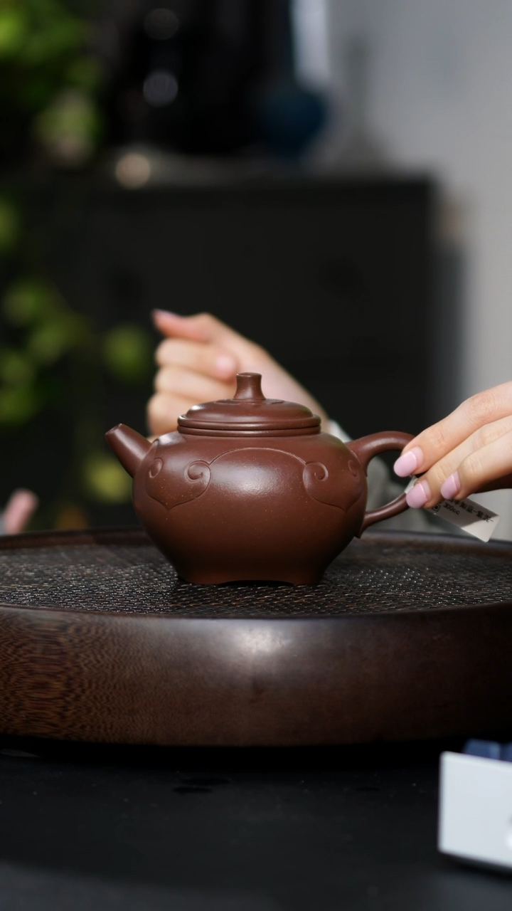 吉*亚FJ-0031四季如意-紫泥-300cc