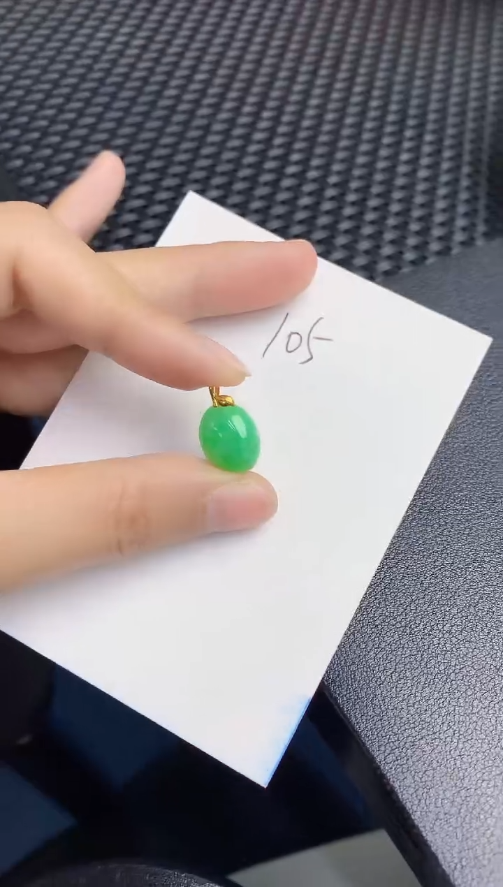 【闪购商品】翡翠颈饰18K金镶嵌000000000