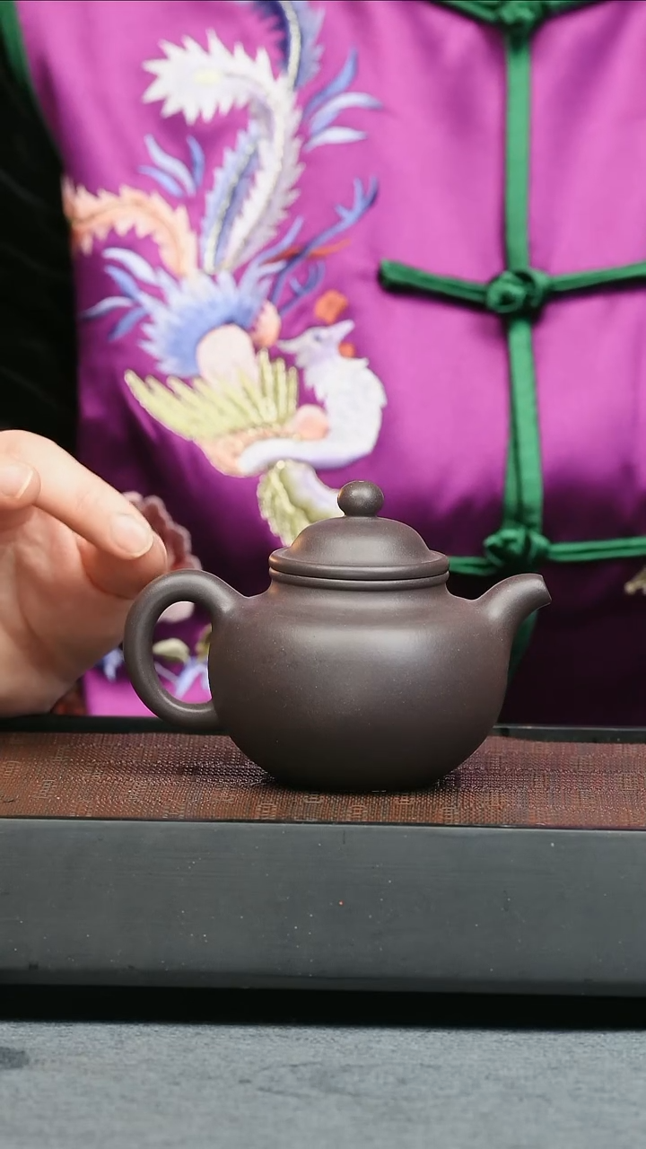 【闪购商品】紫砂茶壶五堂 掇球（老款）