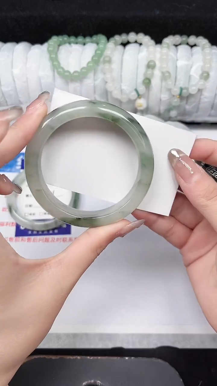 未镶嵌手镯石英质玉78-56/57