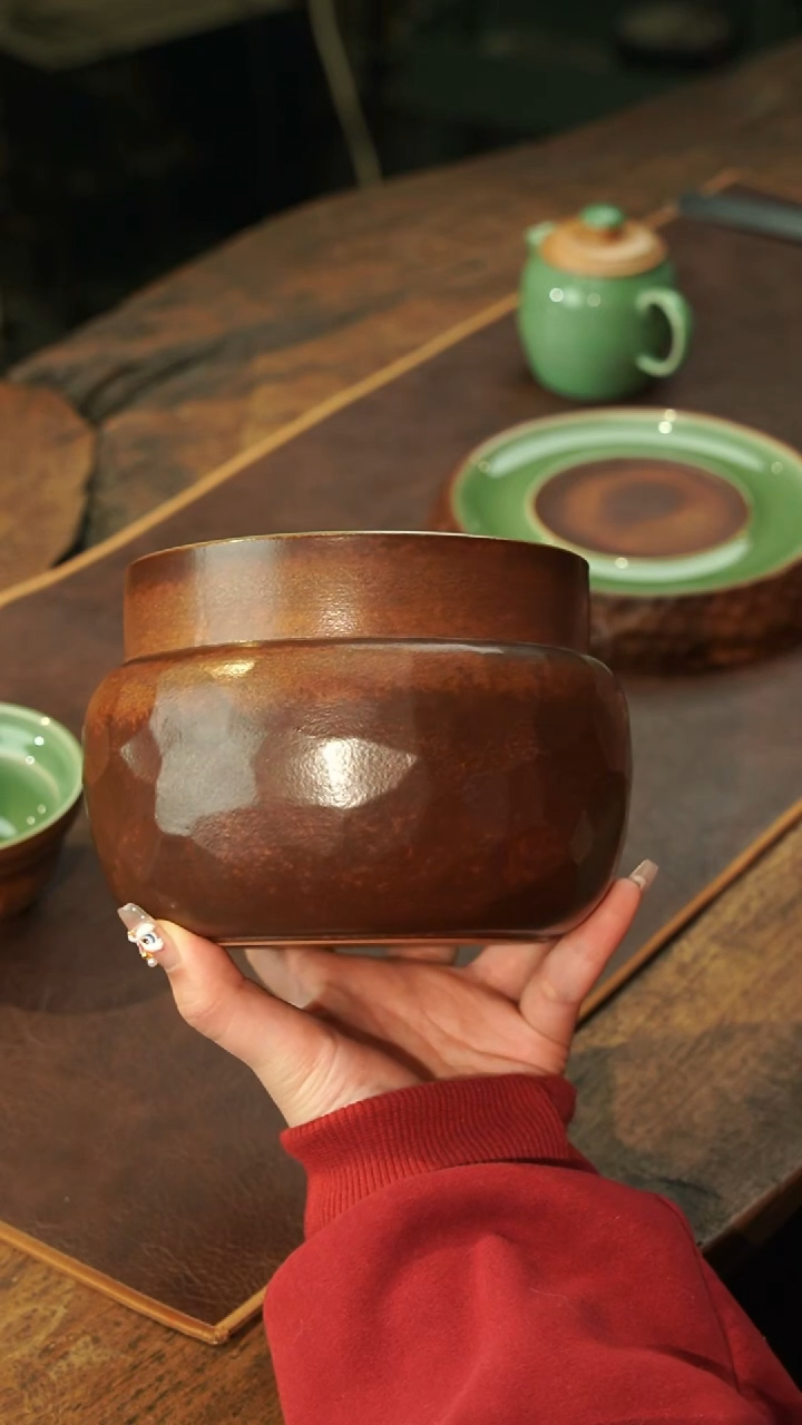 【闪购商品】瓷片王玮 锤纹系列 建水