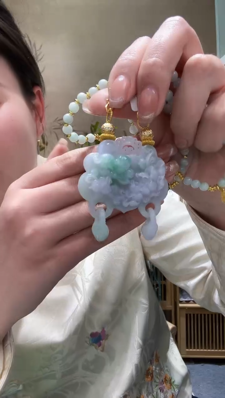 【闪购商品】翡翠颈饰未镶嵌吊坠