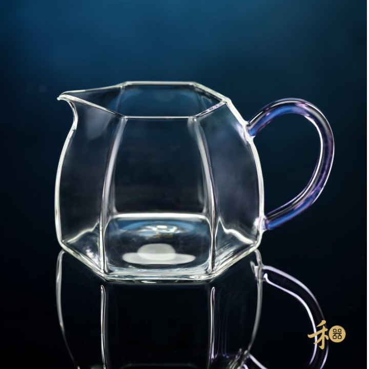 禾器晶彩·金标·棱然茶海 高硼硅 玻璃公道杯 高端茶器 