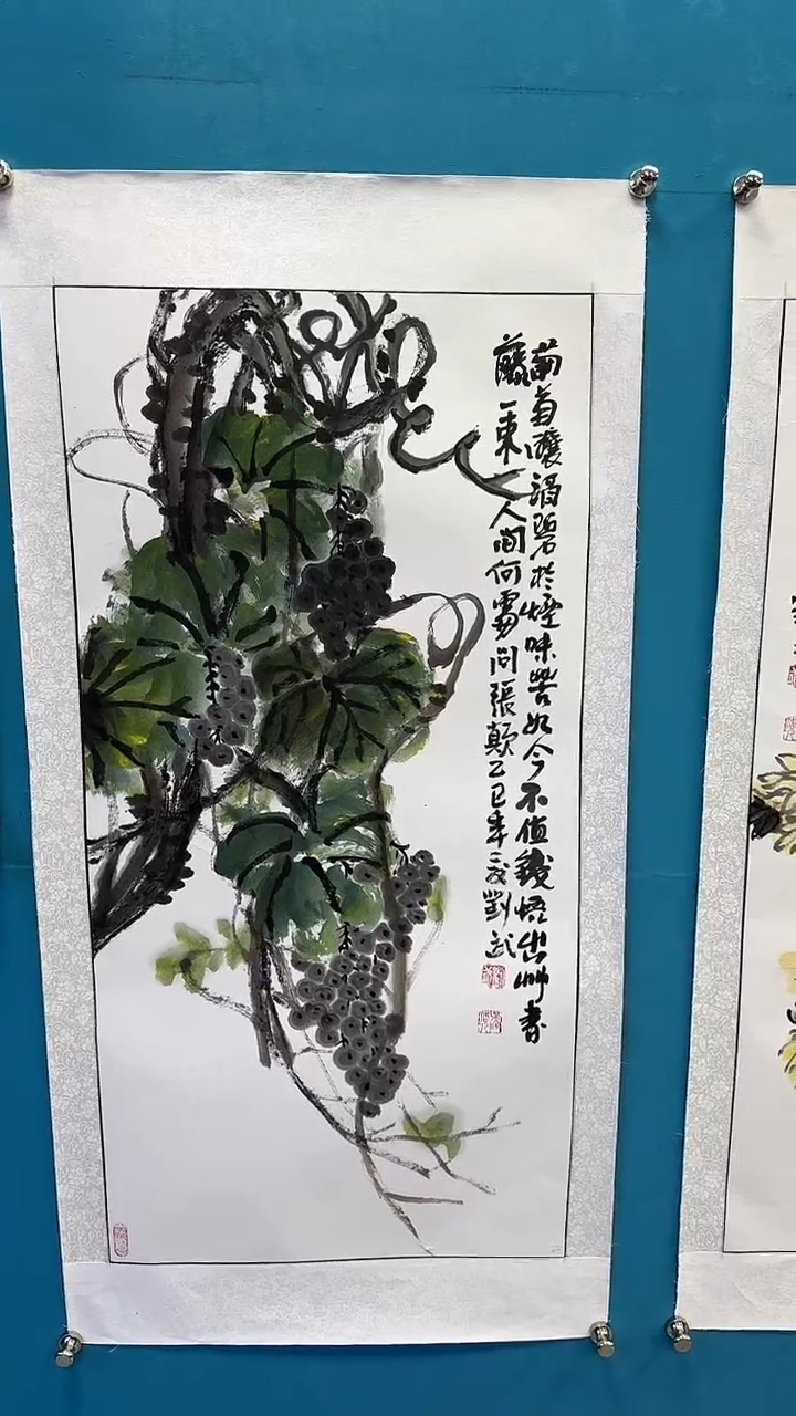 国画闪电购刘武绘画8