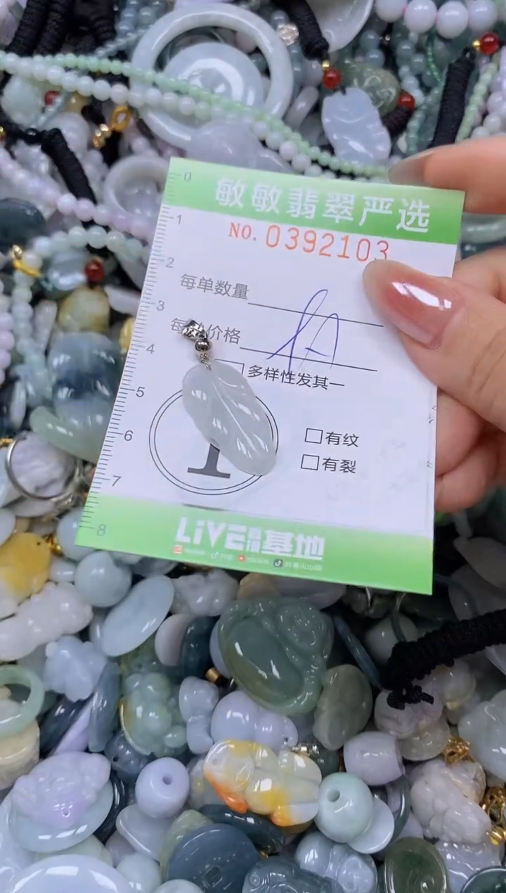 颈饰未镶嵌翡翠闪购0392103