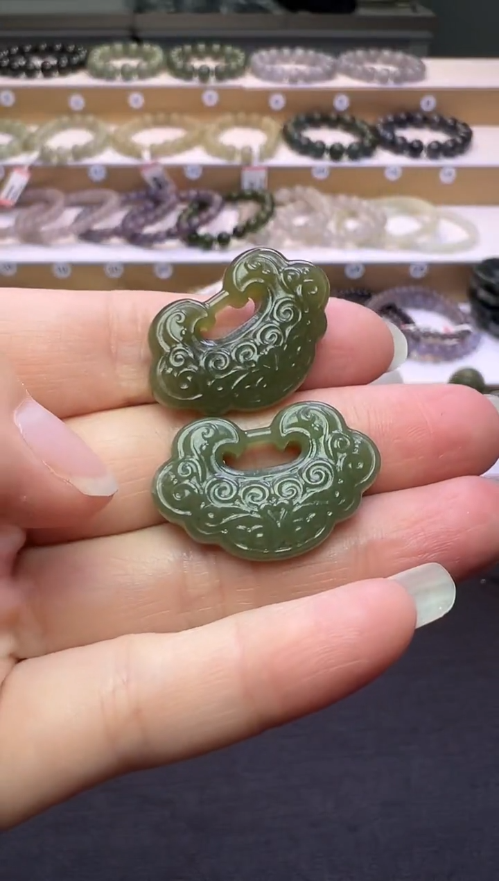 颈饰未镶嵌和田玉21号链接多样性发一约卡20*30*7