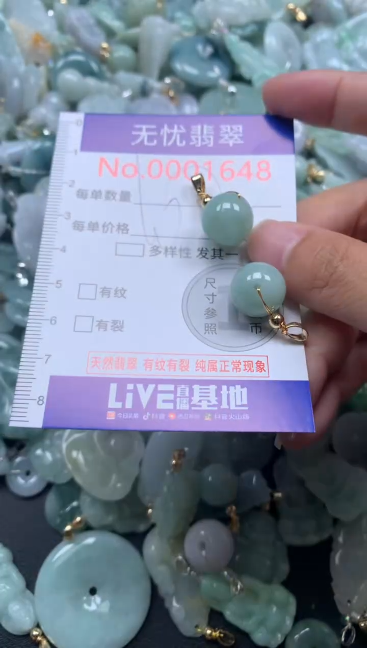 颈饰未镶嵌翡翠1648