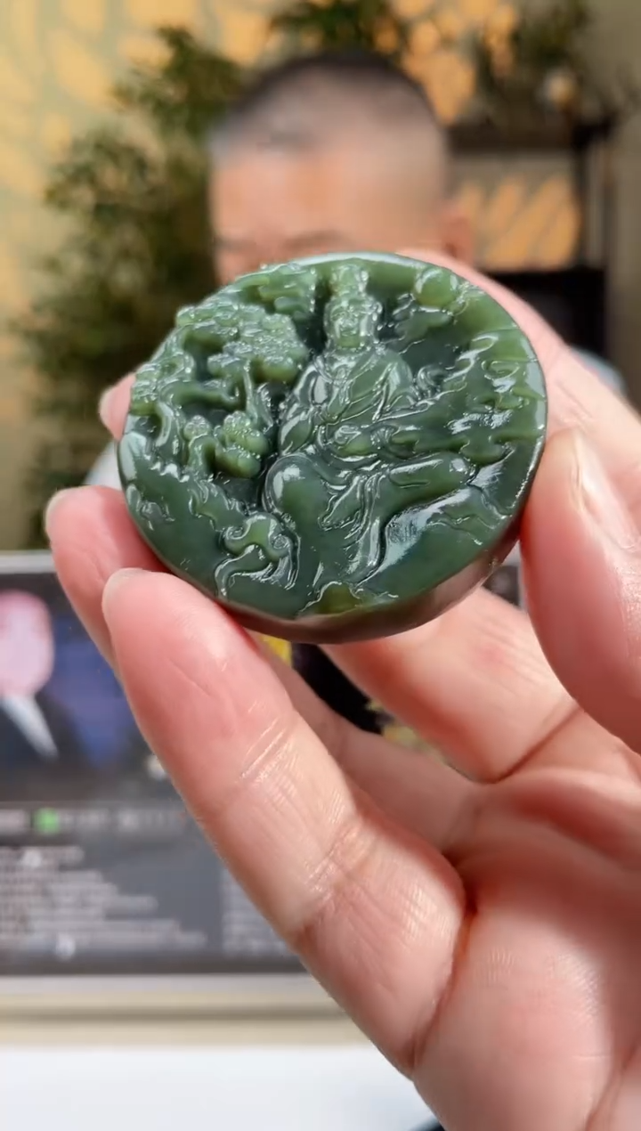 和田玉未镶嵌吊坠(不含链)多样性发货拍一发一