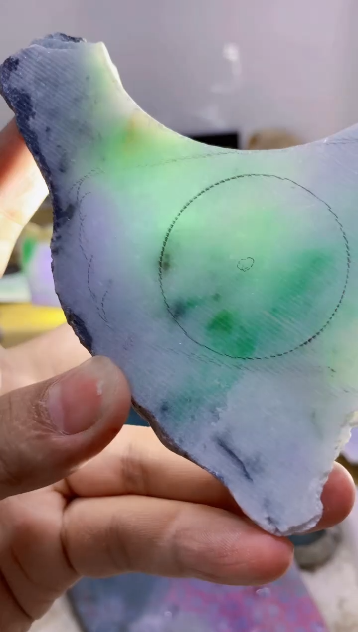 翡翠裸石0蒙0翡翠珠宝969