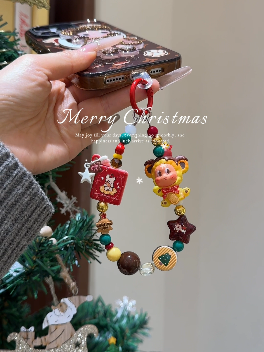 【SDZJBD】潮玩手机壳挂件DIY饰品挂饰创意个性ins手机链