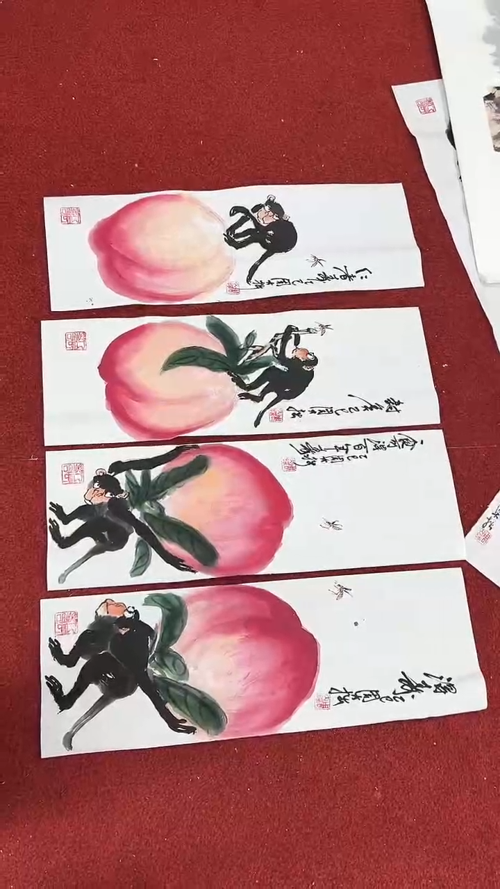 国画周大拙/国画/花鸟