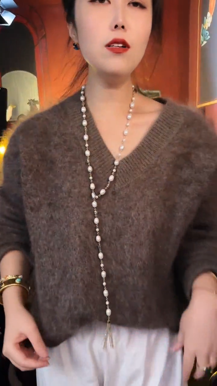 合金无合金无孤品不折腾系列珠珠毛衣链