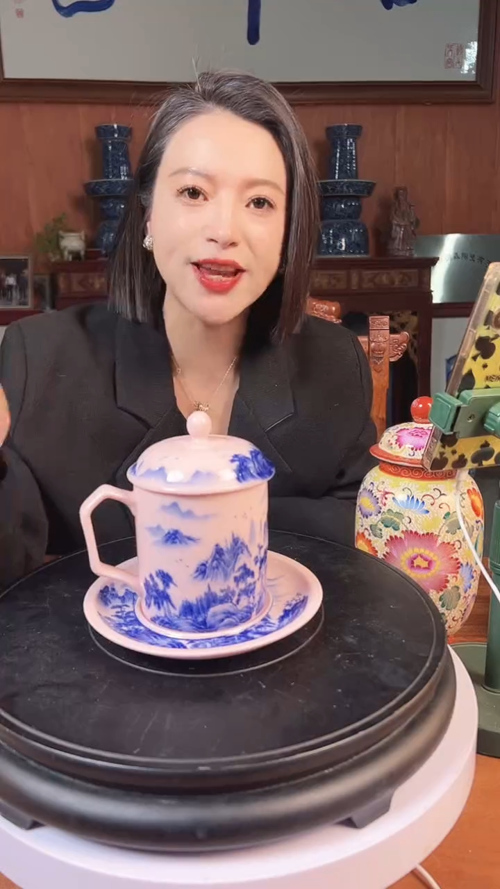 摆件陶景德镇精美陶瓷