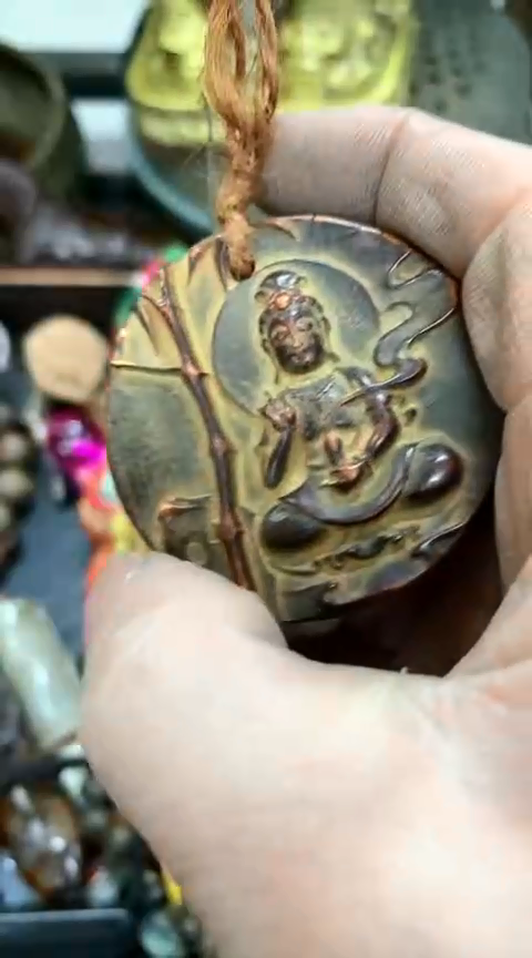 【闪购商品】一物一拍编号蜡观音牌子