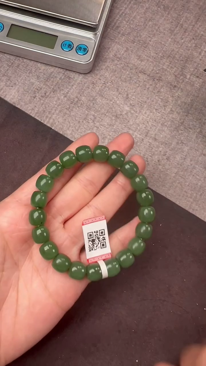 【闪购商品】和田玉项链未镶嵌俄碧手串HBHT000221