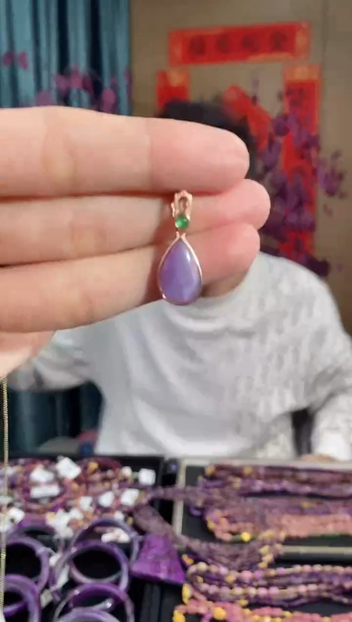 【闪购商品】苏纪石（舒俱来）吊坠(不含链)银S925镶嵌913