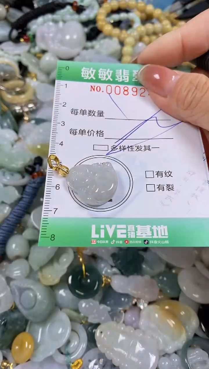 【闪购商品】翡翠颈饰未镶嵌闪购0089249多样性发其一