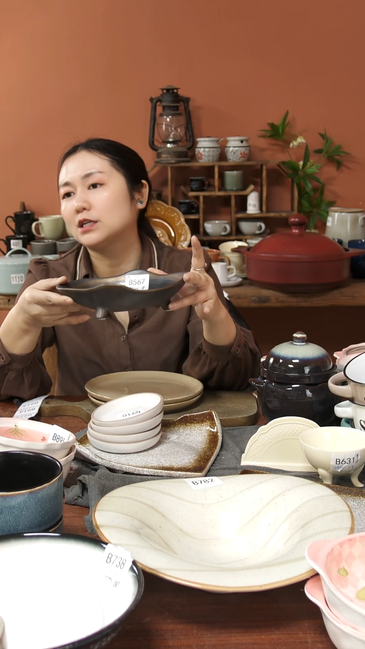 陶瓷B567陶瓷三脚顶一件套微瑕