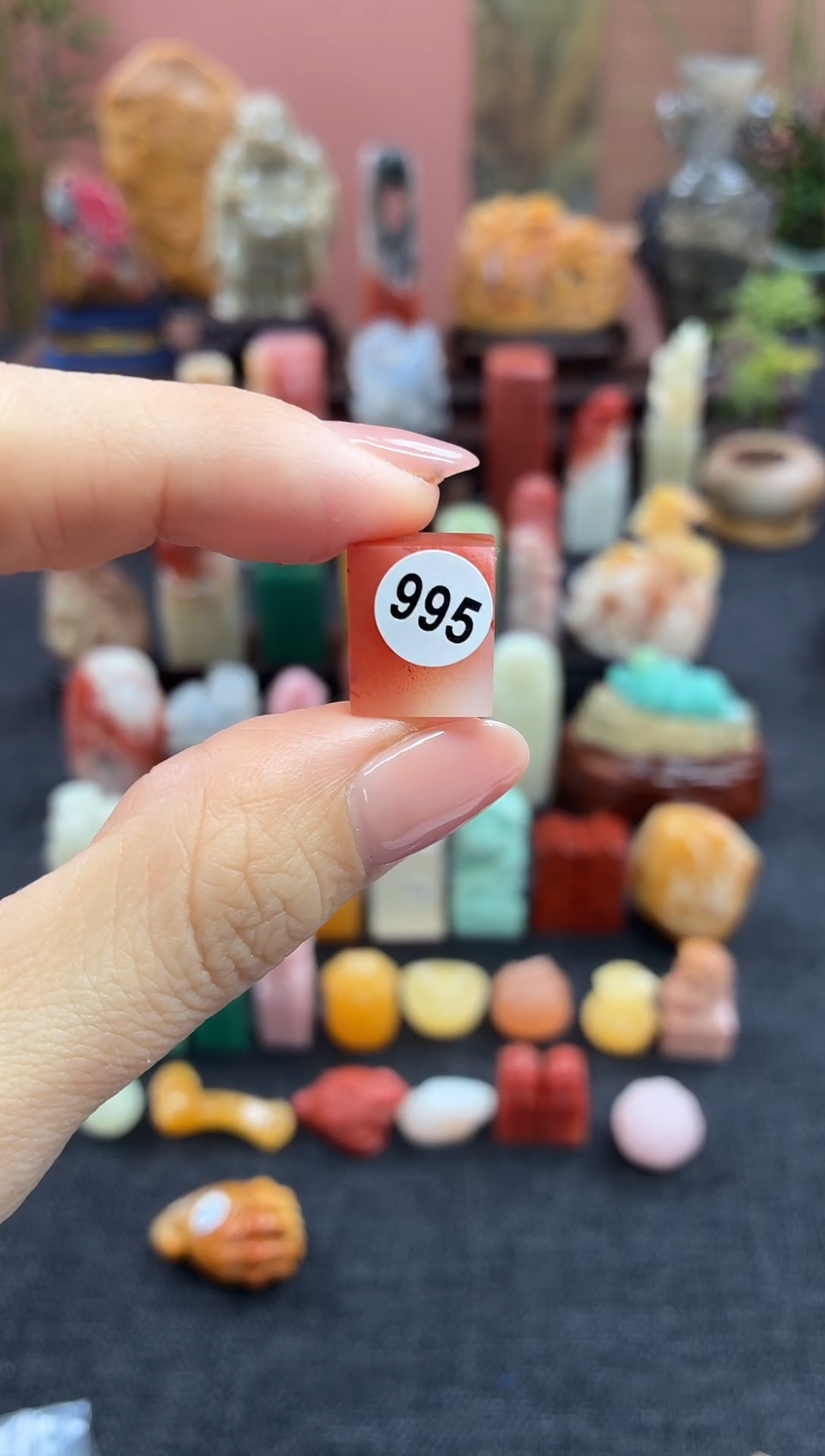 昌化石印石勇**人995  