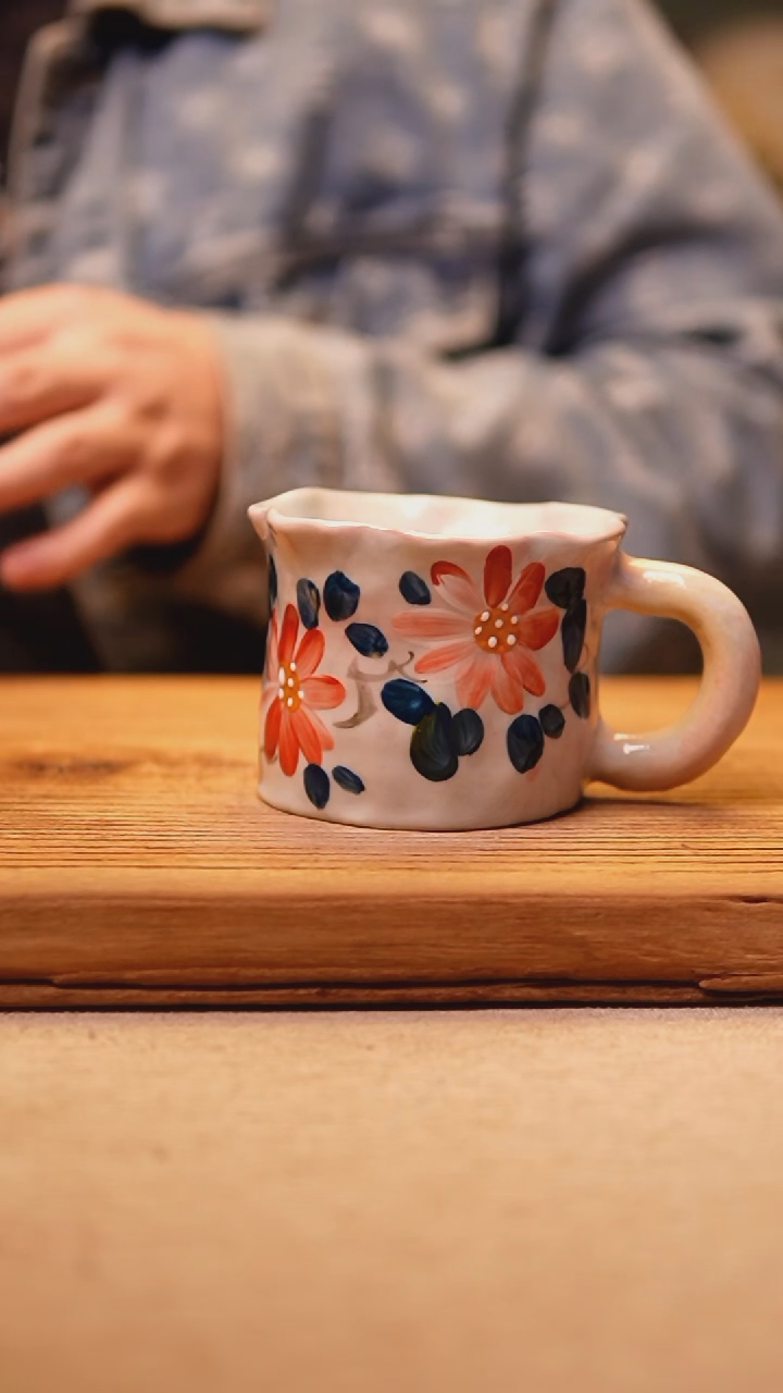 @@陶园瓷舍@@纯手工手绘@高温釉下彩