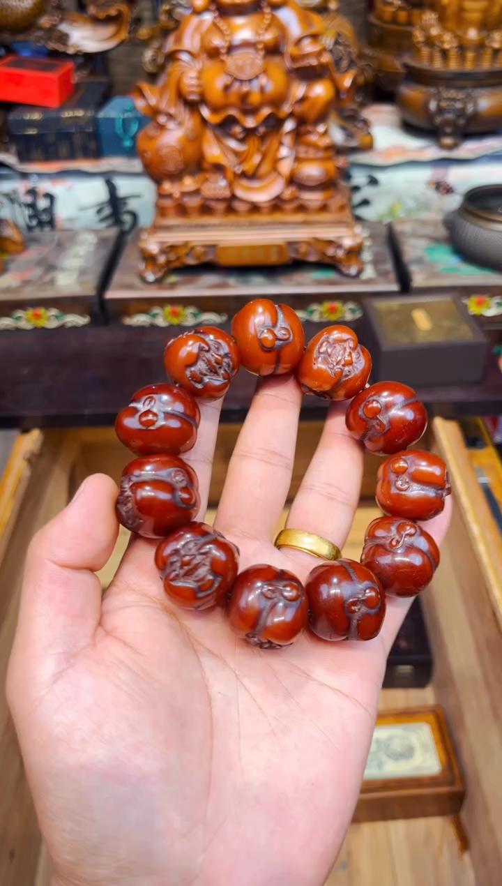 未镶嵌蜜蜡裸石2瑞哥专属高端精品73