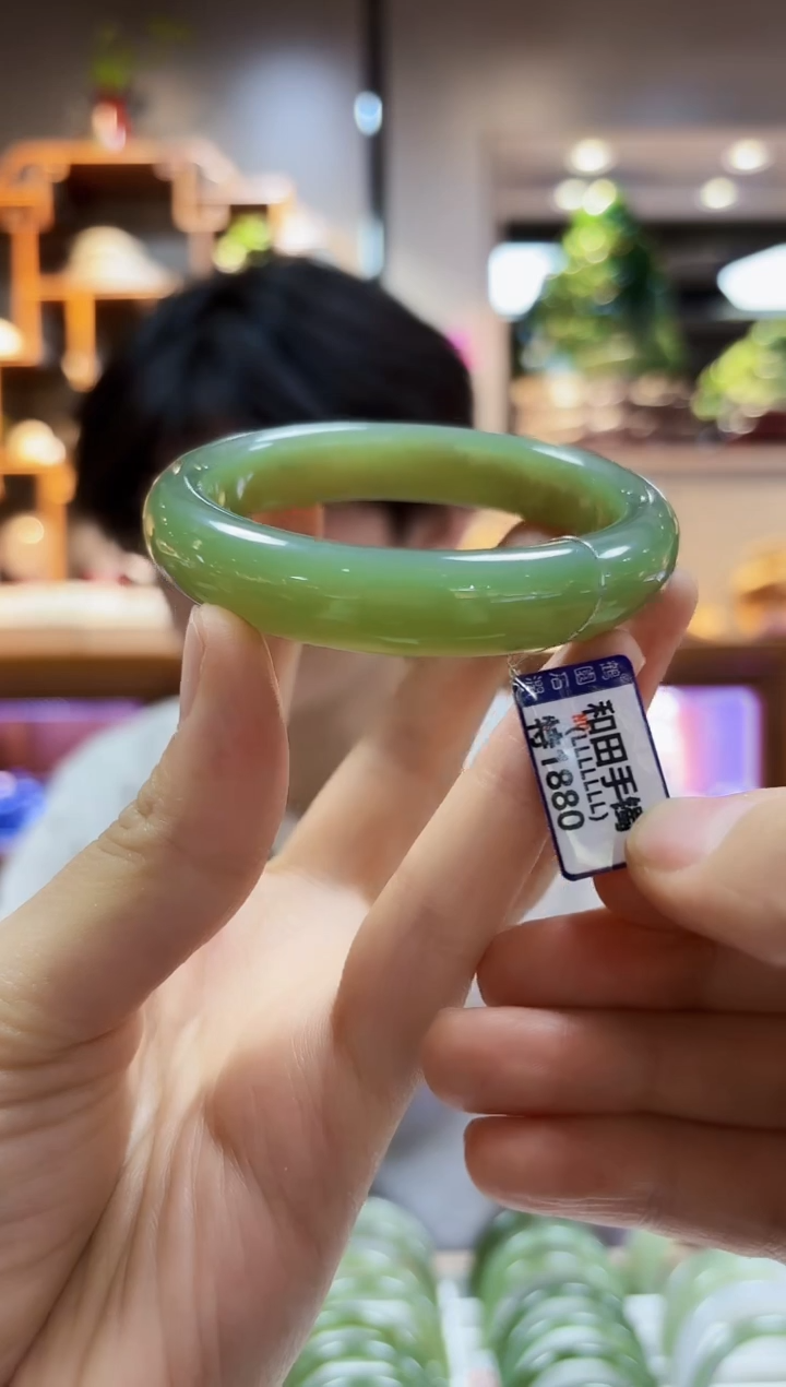 【闪购商品】和田玉56.4未镶嵌手镯